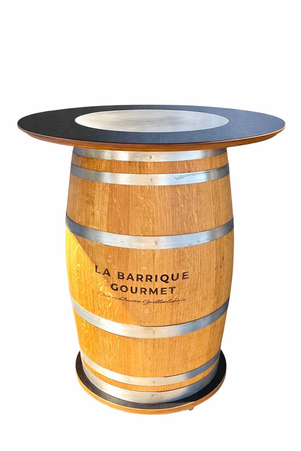 Grillfass XL - 225l Pro Fundermax-Platte